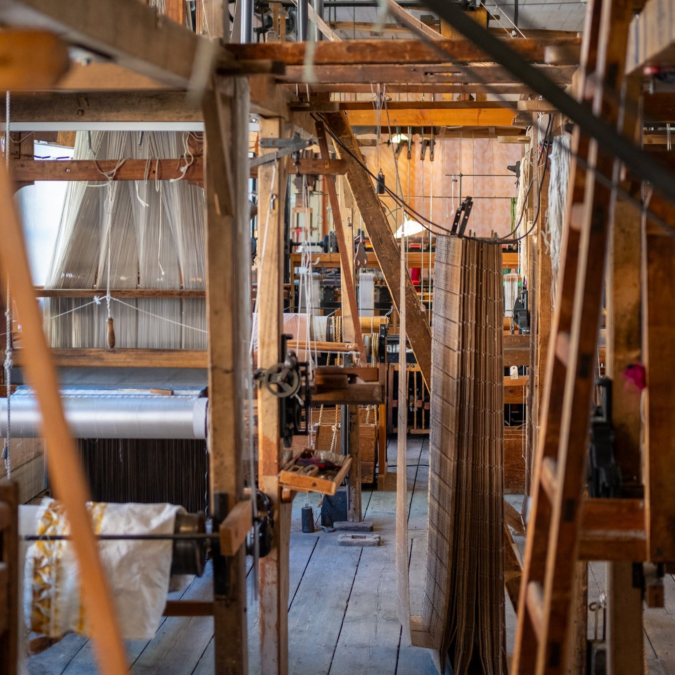 Sweden, Stockholm, Almgren Silk Weaving Mill
