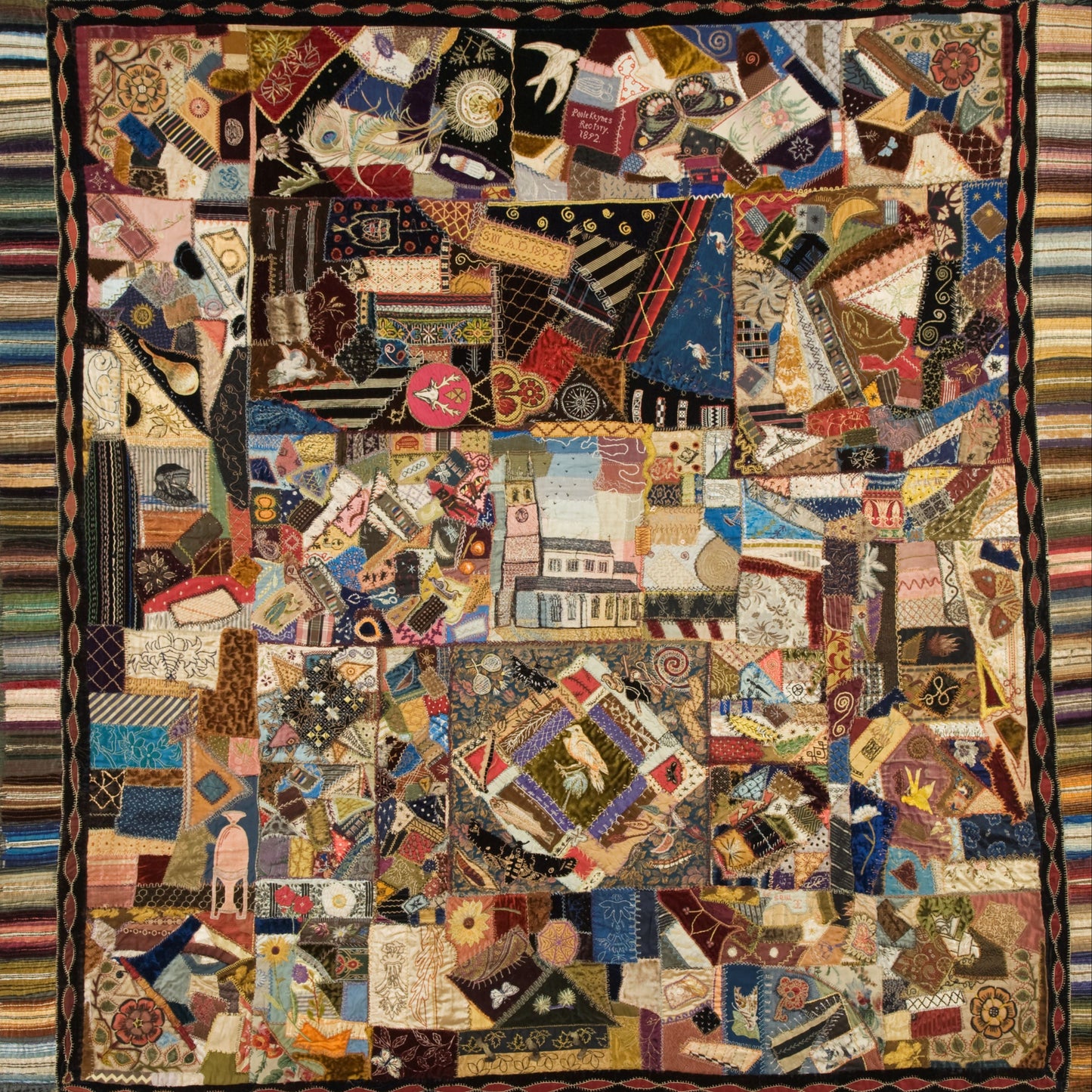 Sunday 28 September, 2-5 p.m.: Workshop: Victorian Crazy Quilt Workshop with Cris Prete