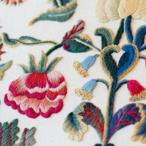 Tuesday 2 September, 6 - 7 pm (BST): Online Talk, The History and Art of British Crewelwork with Phillipa Turnbull of The Crewel Work Company