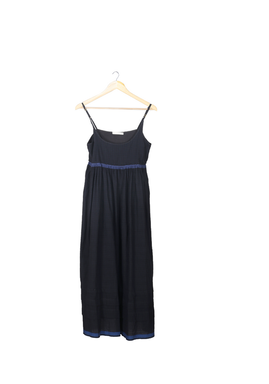 Injiri, Kanni-14 Ladies slip INDIGO 100% cotton M