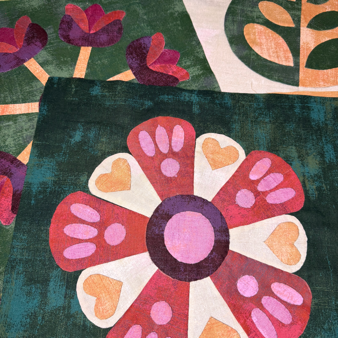 Tuesday 22 September, 10:30-4 p.m.: Workshop, Needle Turn Appliqué with Yasmeen Branton of Sand and Stars