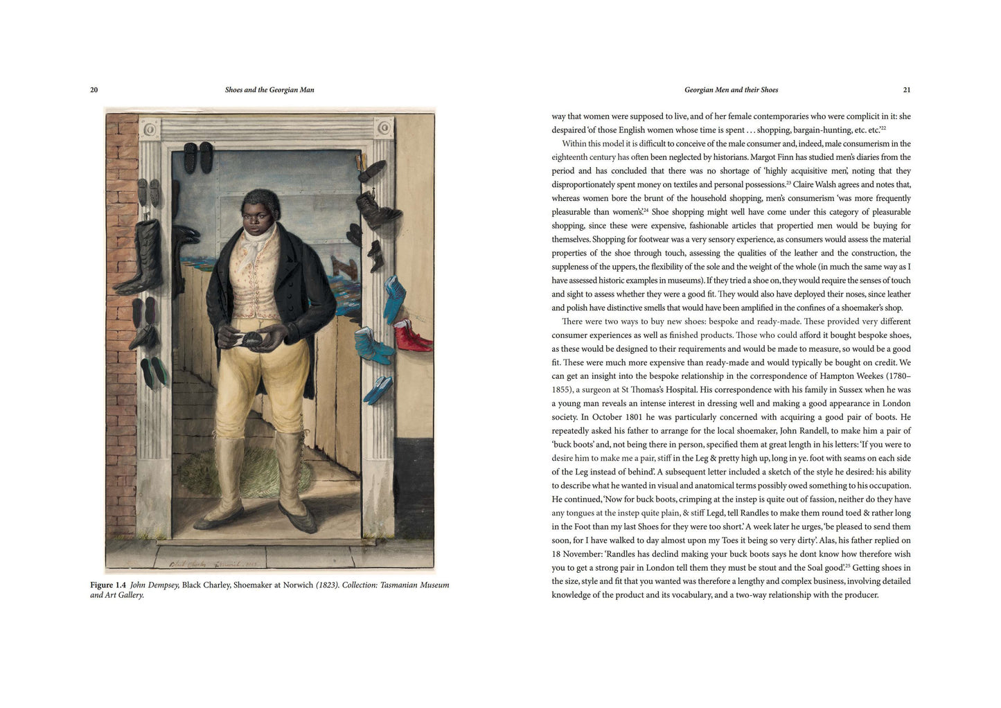 Shoes and the Georgian Man, Matthew McCormack