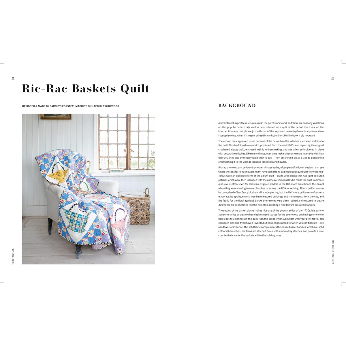 1930's Quilts, Carolyn Fosters
