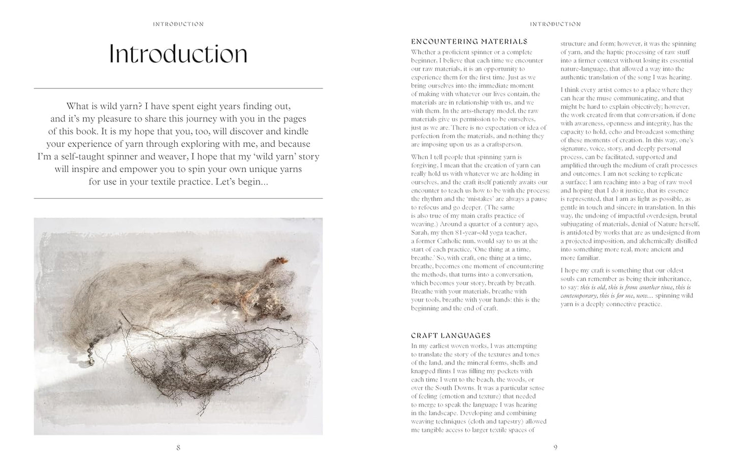 Wild Yarn: Creating Hand-Spun Yarn from Ethical Fibres, Imogen Bright Moon
