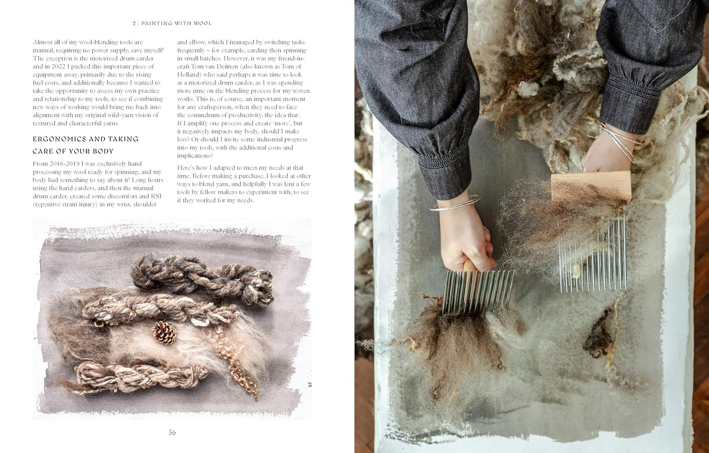 Wild Yarn: Creating Hand-Spun Yarn from Ethical Fibres, Imogen Bright Moon