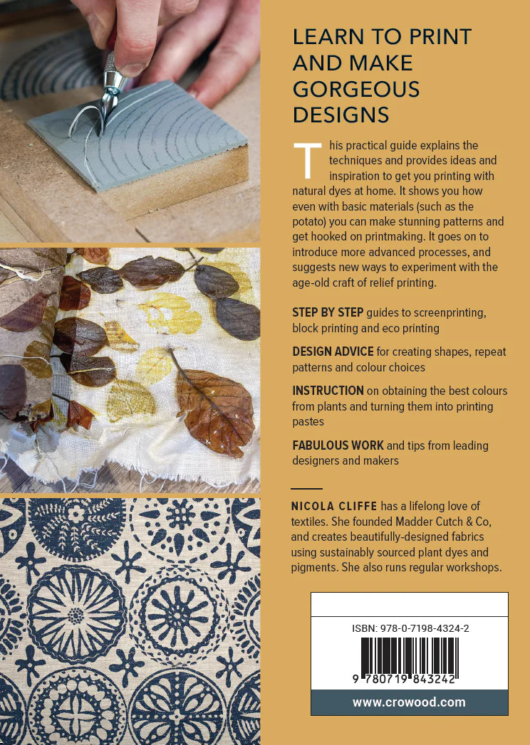 Printing with Natural Dyes, Nicola Criffe