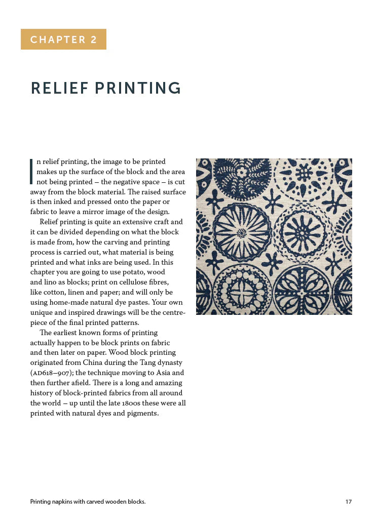 Printing with Natural Dyes, Nicola Criffe