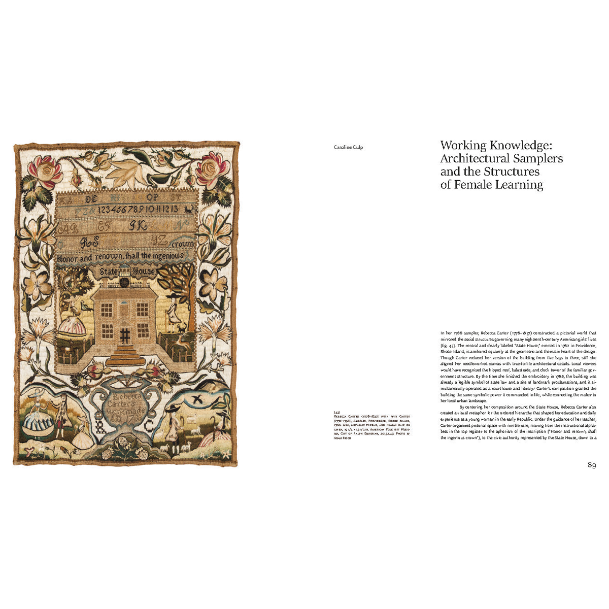 Locating Girlhood, Place and identity in Early American "School Girl" Art, Emelie Gevalt and Caroline Culp