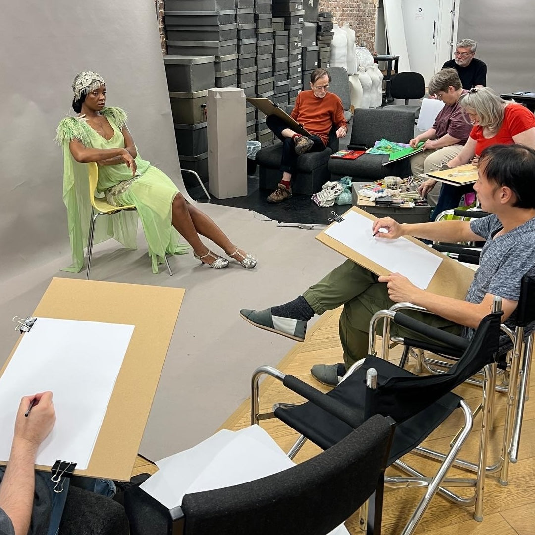 Saturday 19 September, 3 - 5 p.m.: Workshop, Period Costume Figure Drawing with Cosprop