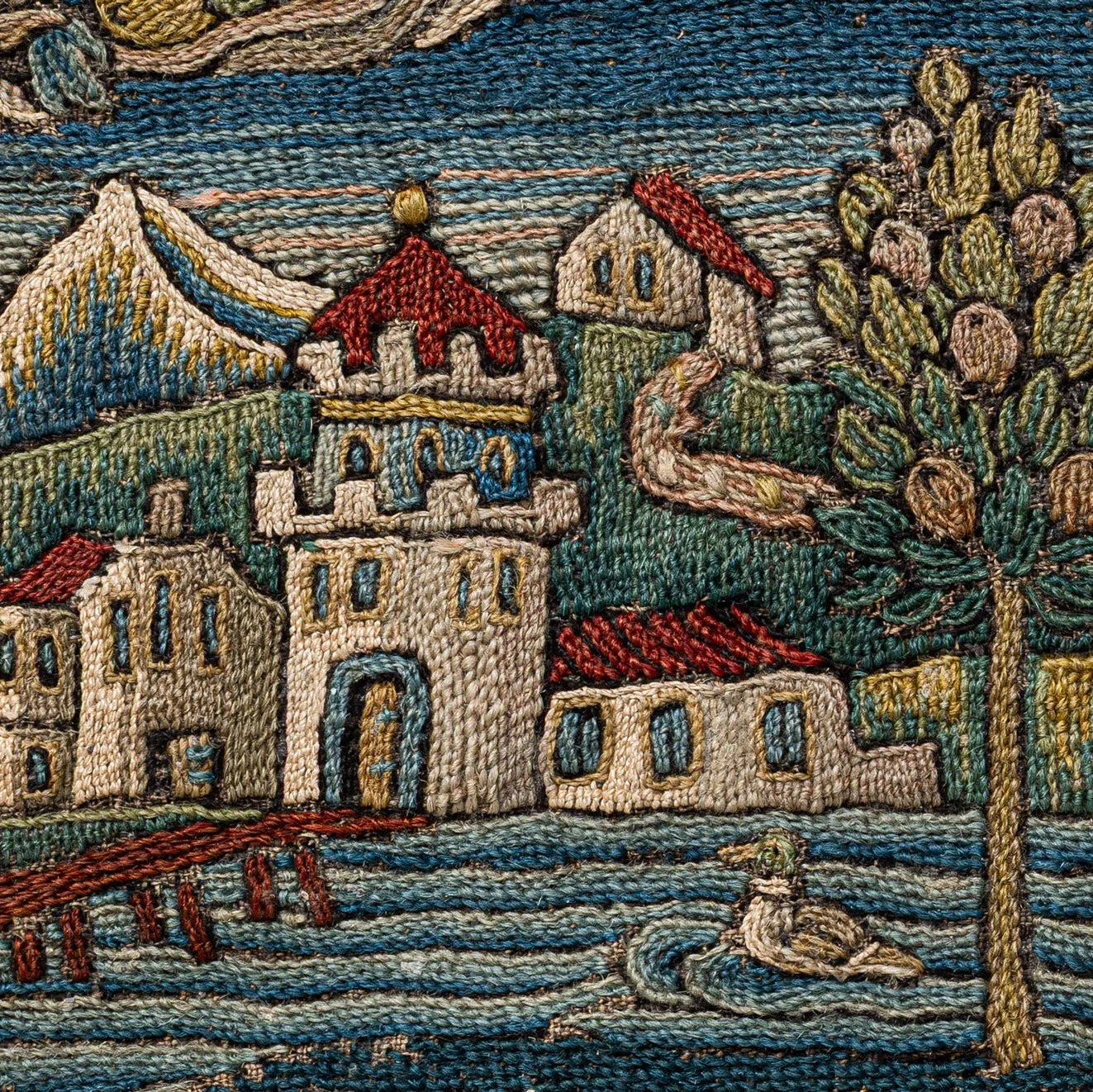 Switzerland, Riggisberg, Abegg-Stiftung Museum