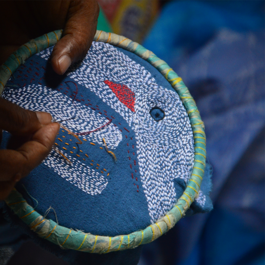 India, Muuyee, Kantha Dolls & Playful Textiles
