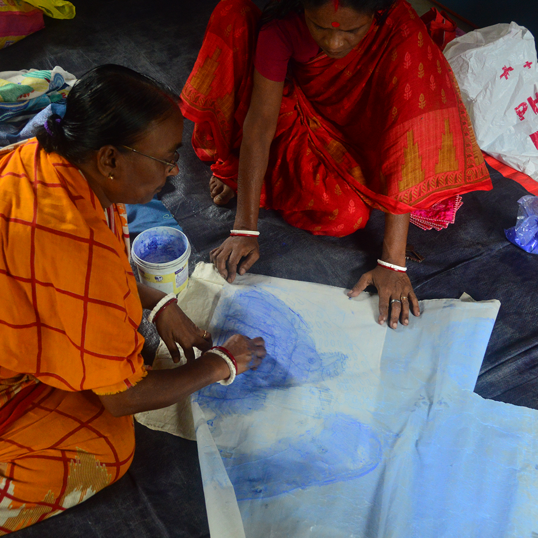 India, Muuyee, Kantha Dolls & Playful Textiles