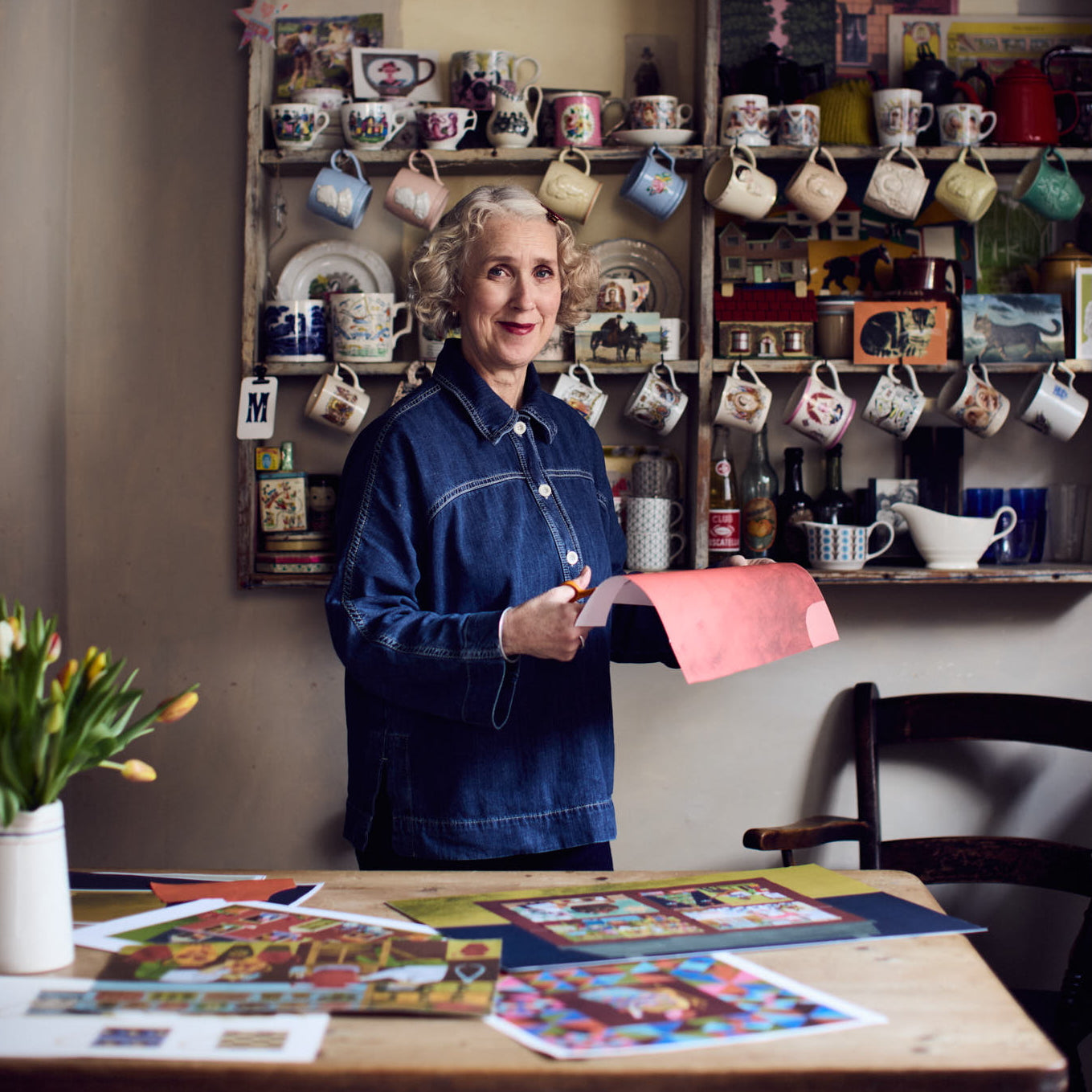 Win a One-of-a-Kind Paper Cut Collage by Marion Elliot