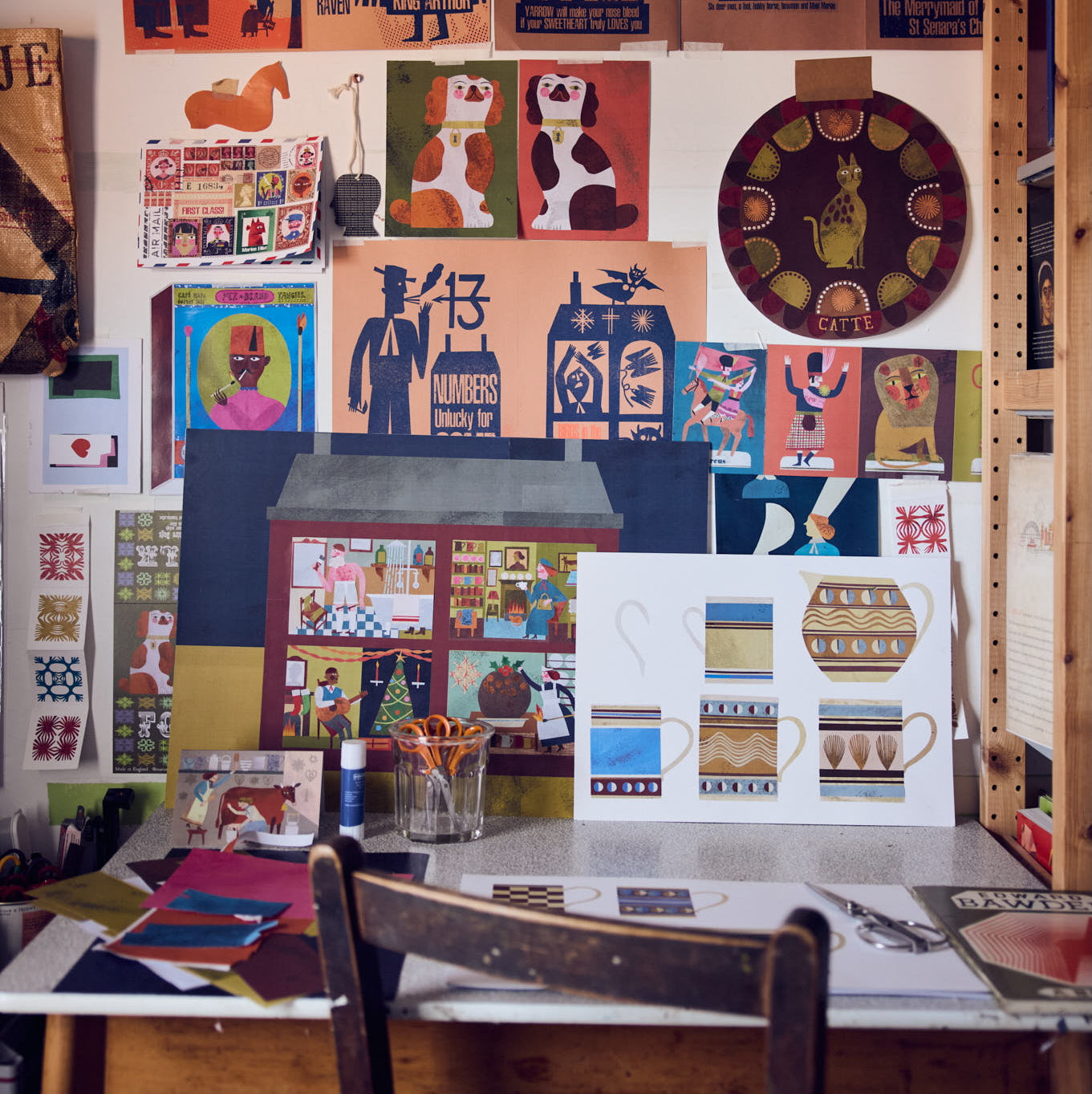 Win a One-of-a-Kind Paper Cut Collage by Marion Elliot