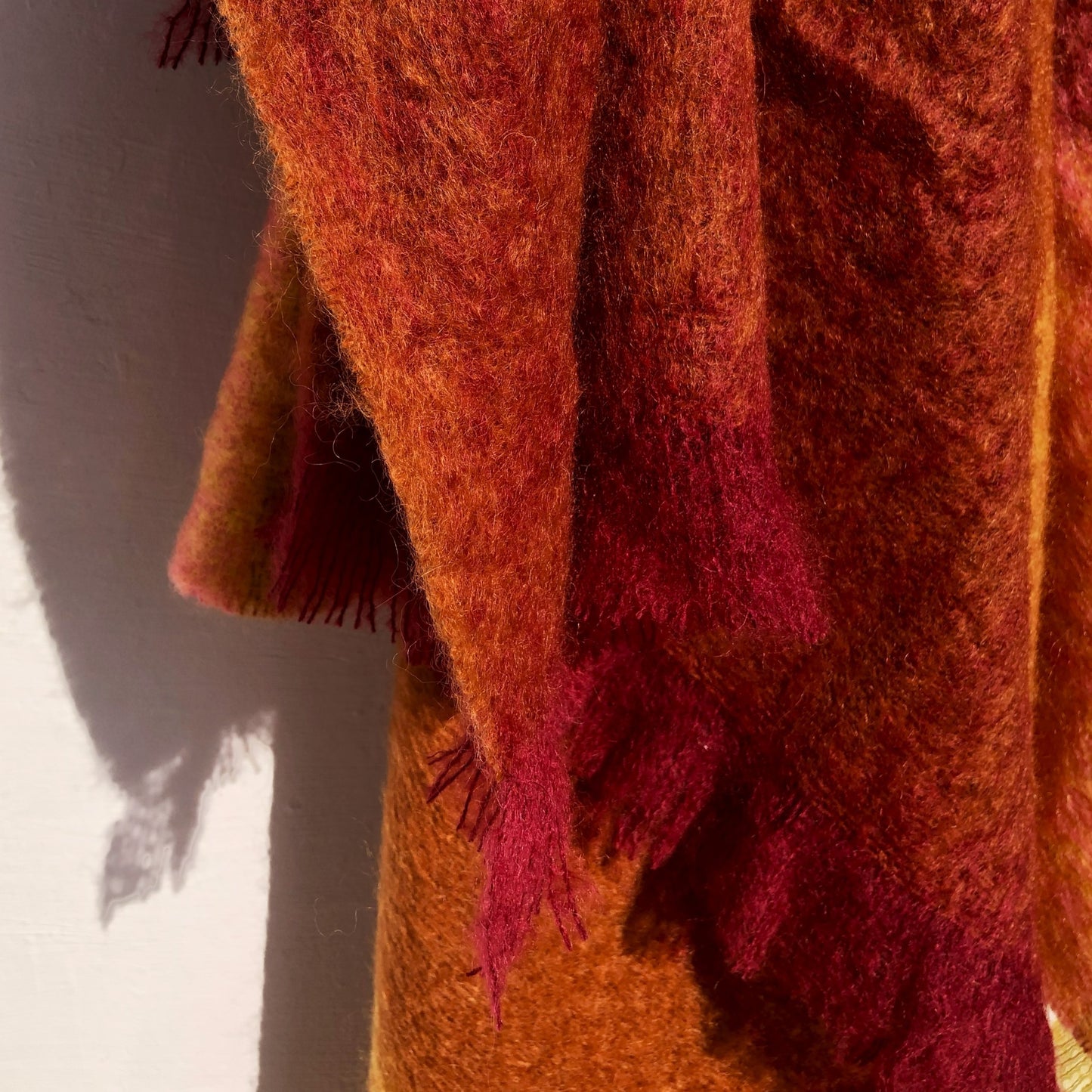 South Africa, Frances VH Mohair, Apricot Summer Blanket