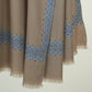 India, Kashmir Loom, Arzu Dordar Stone Shawl
