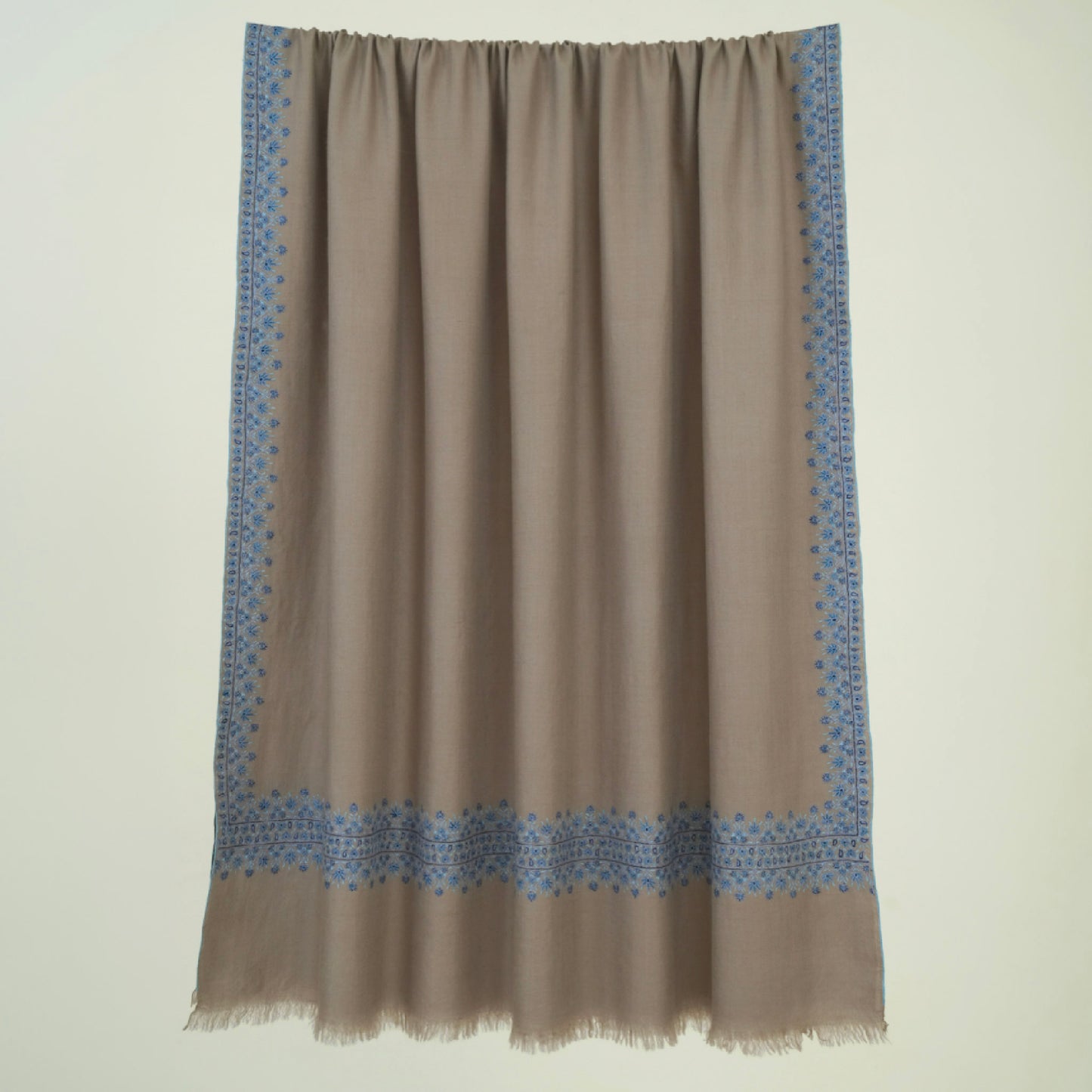 India, Kashmir Loom, Arzu Dordar Stone Shawl