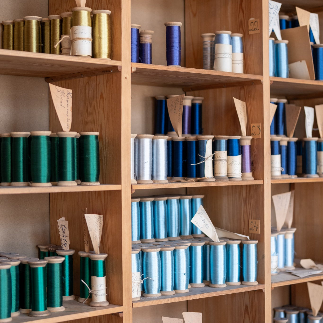 Sweden, Stockholm, Almgren Silk Weaving Mill