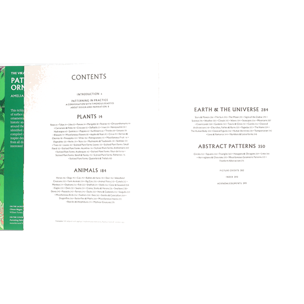 The V&A Sourcebook of Pattern and Ornament, Amelia Calver
