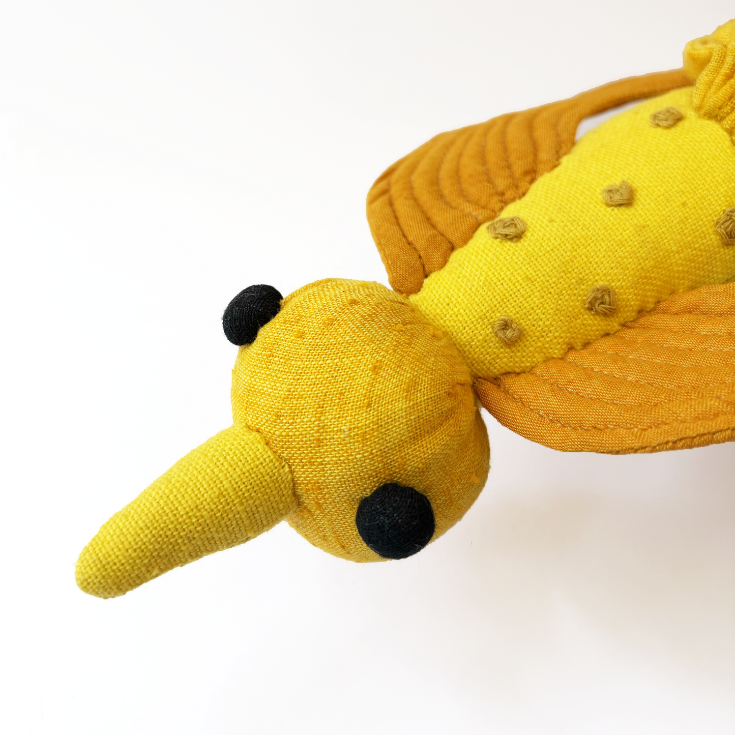 India, Muuyee, Peela Pleated Panchhi