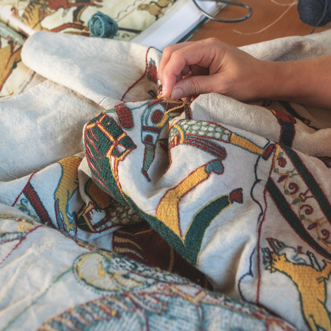 How to stitch King Harold's coronation