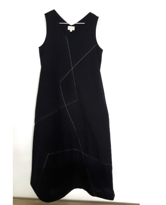 Soham Dave, Shadow Sleeveless Dress Black