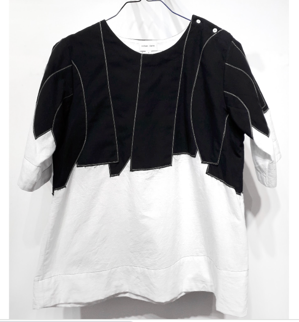 Soham Dave, L&S Shapes Top Black-White