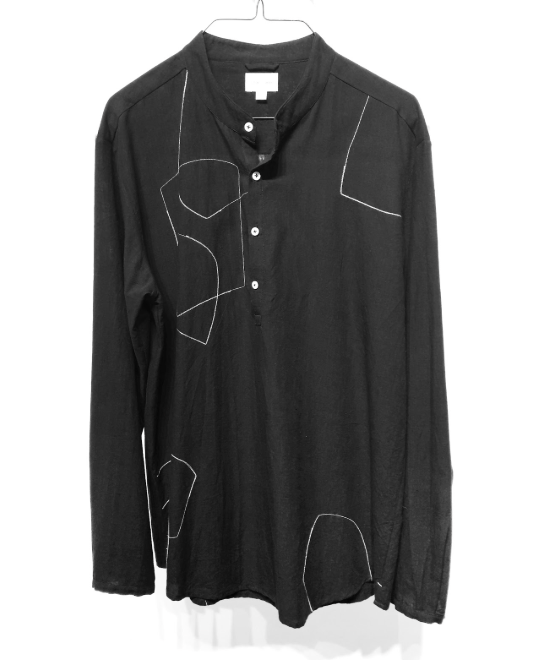 Soham Dave, M Light Shapes Shirt Black
