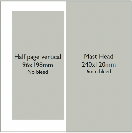 Half Page Vertical & Mast Head