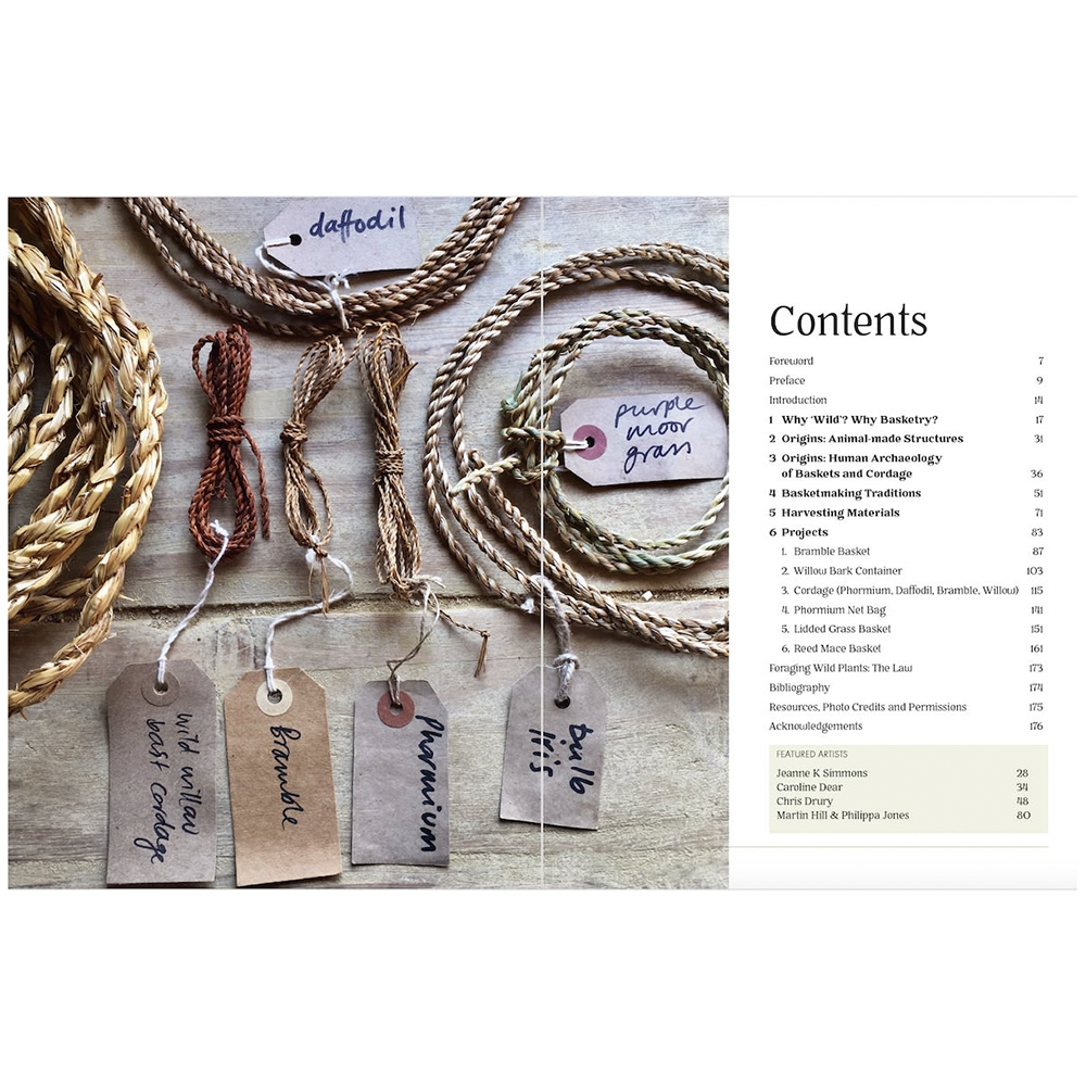 Wild Basketry: Making baskets and natural cordage from foraged plants, Ruby Taylor
