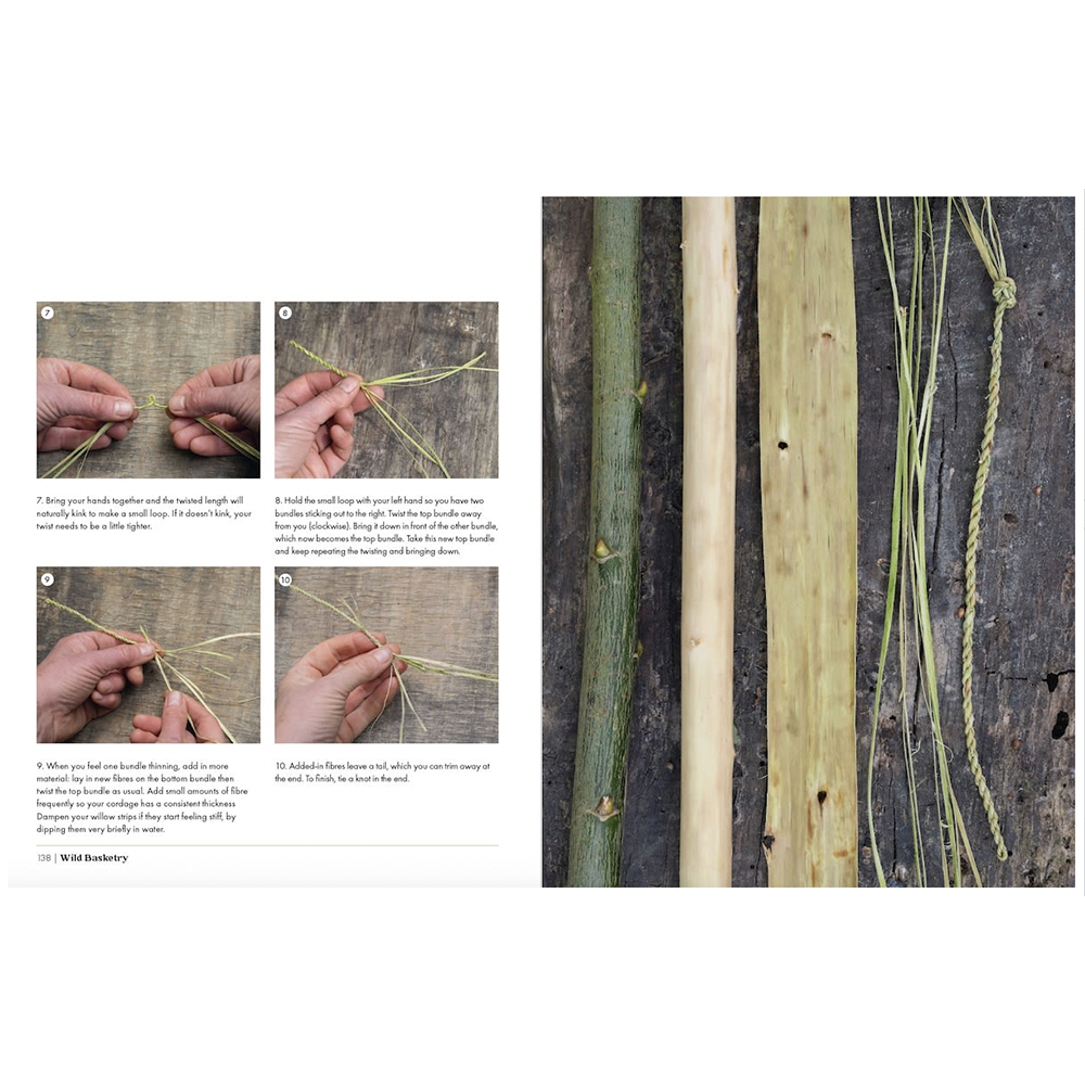 Wild Basketry: Making baskets and natural cordage from foraged plants, Ruby Taylor