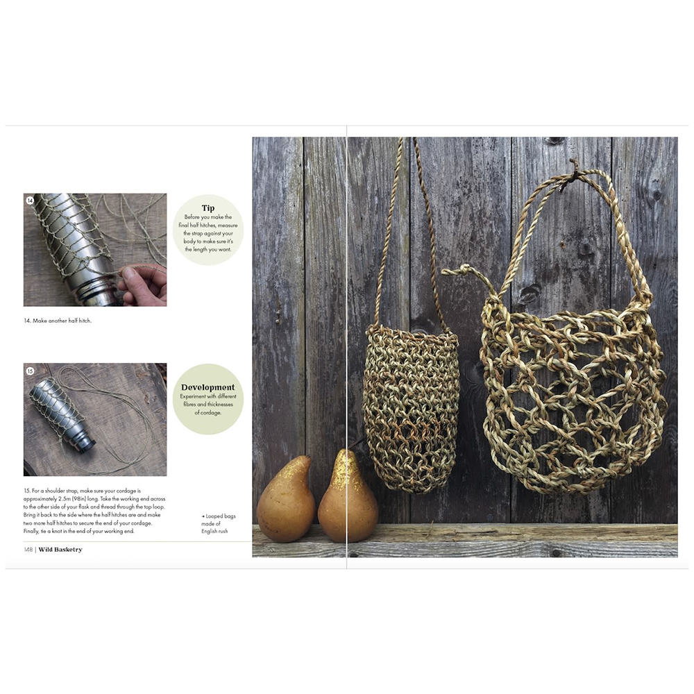 Wild Basketry: Making baskets and natural cordage from foraged plants, Ruby Taylor