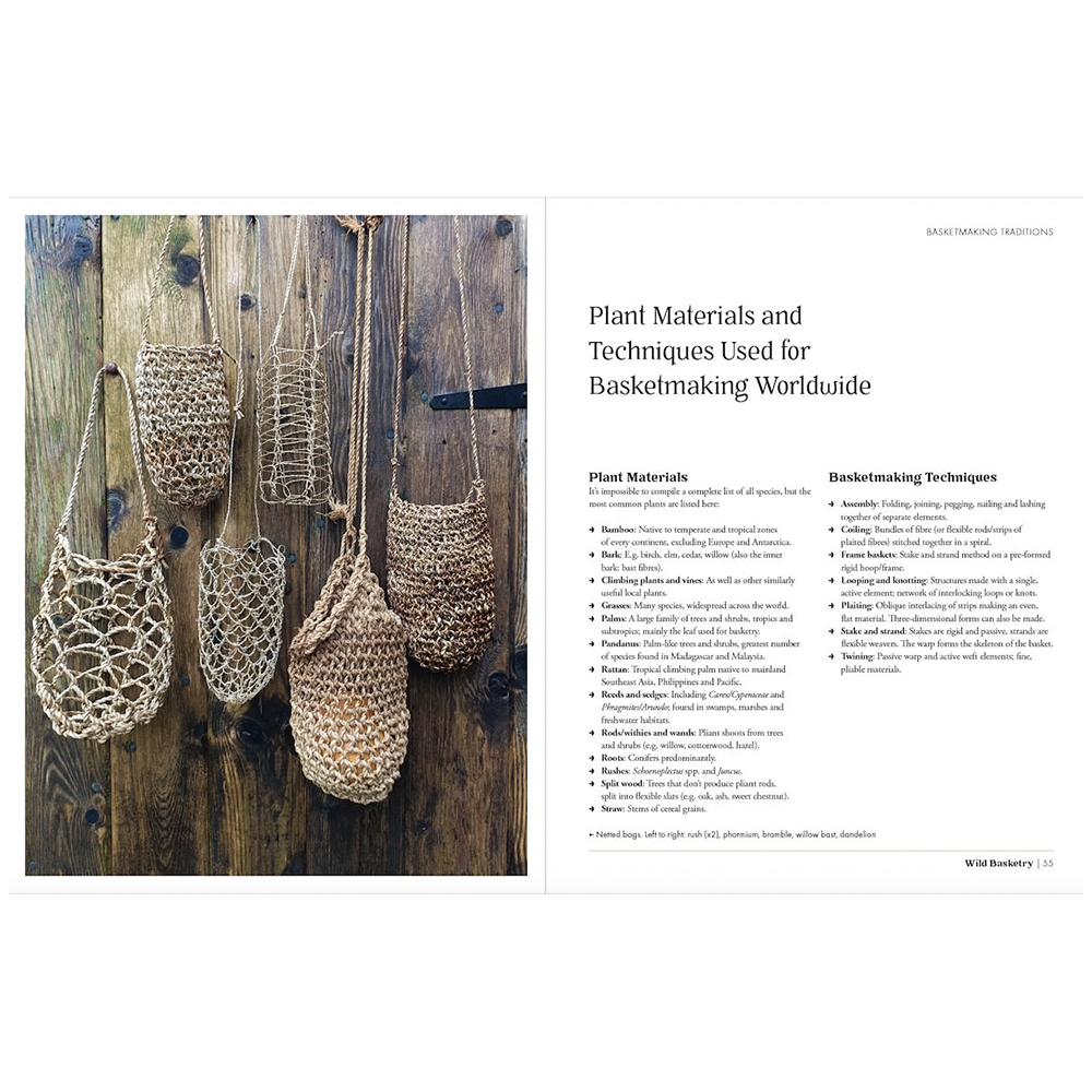 Wild Basketry: Making baskets and natural cordage from foraged plants, Ruby Taylor