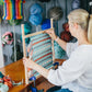 Thursday 24 September, 10:30-4 p.m.: Workshop, Weaving Texture on a Frame Loom with Cassandra Sabo