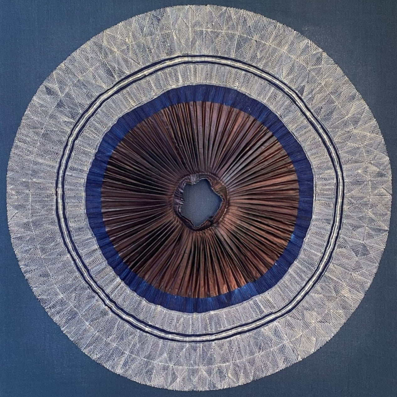 Wednesday 10 September - 4 October 10-6 p.m. : Exhibition: Indigo Journeys: A Hands-On Exploration of Natural Dye & Global Textile History