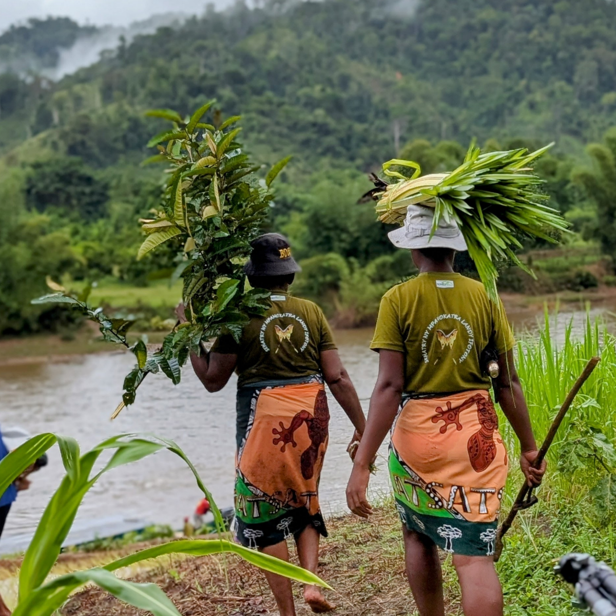 Madagascar, Tanana, Raffia and Wild Silk Textiles
