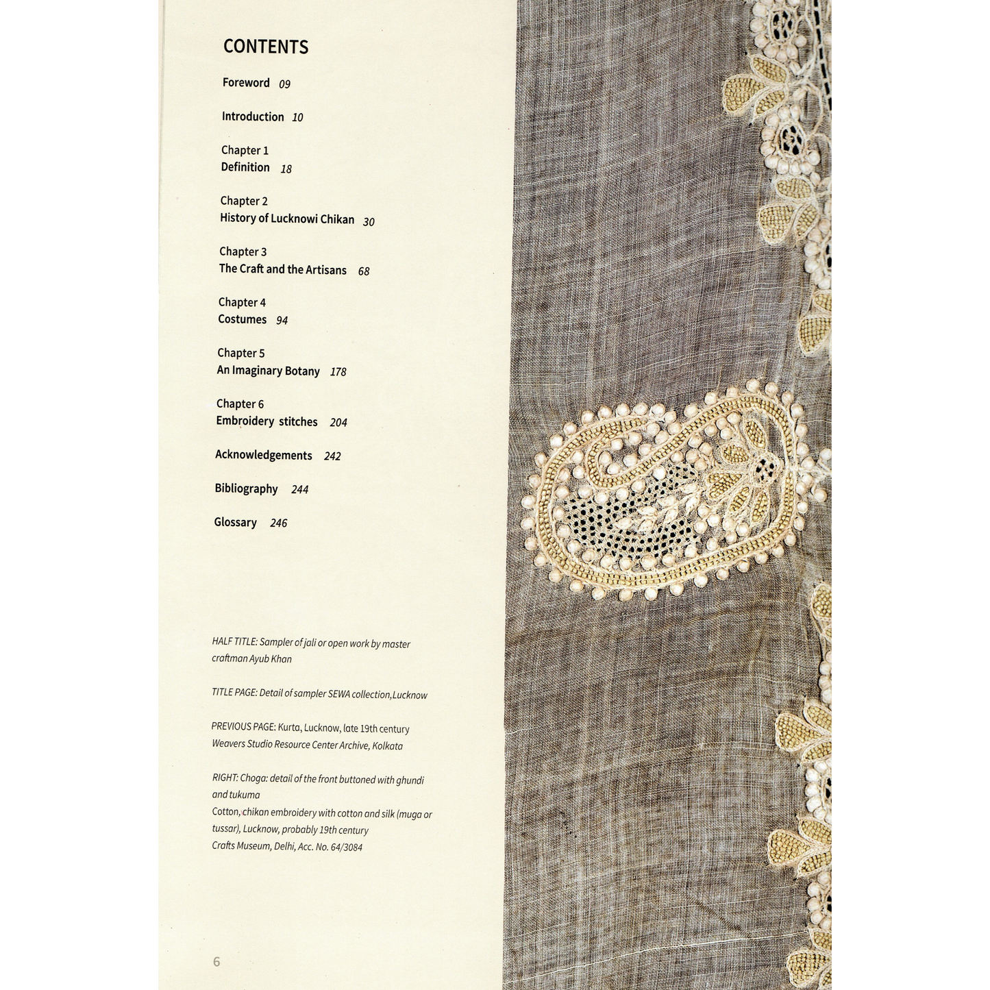 Chikankari: A Lucknawi Tradition, Paola Manfredi