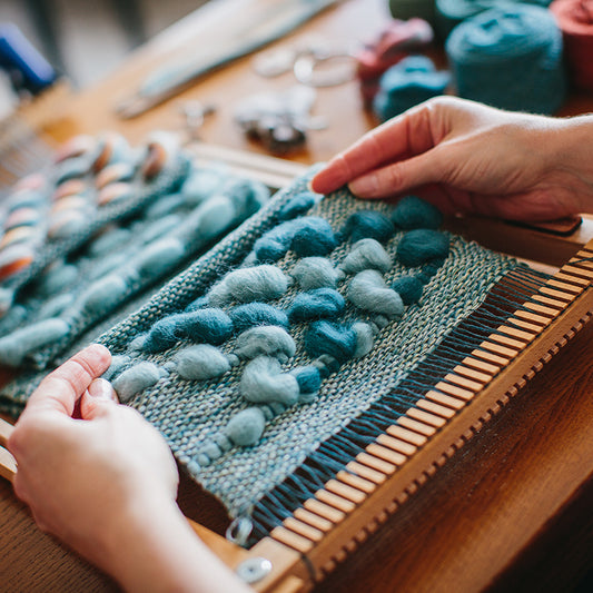 Thursday 24 September, 10 - 5 p.m.: Workshop: Material-Led Weaving - Exploring Texture and Structure on The Oxford Frame Loom with Cassandra Sabo