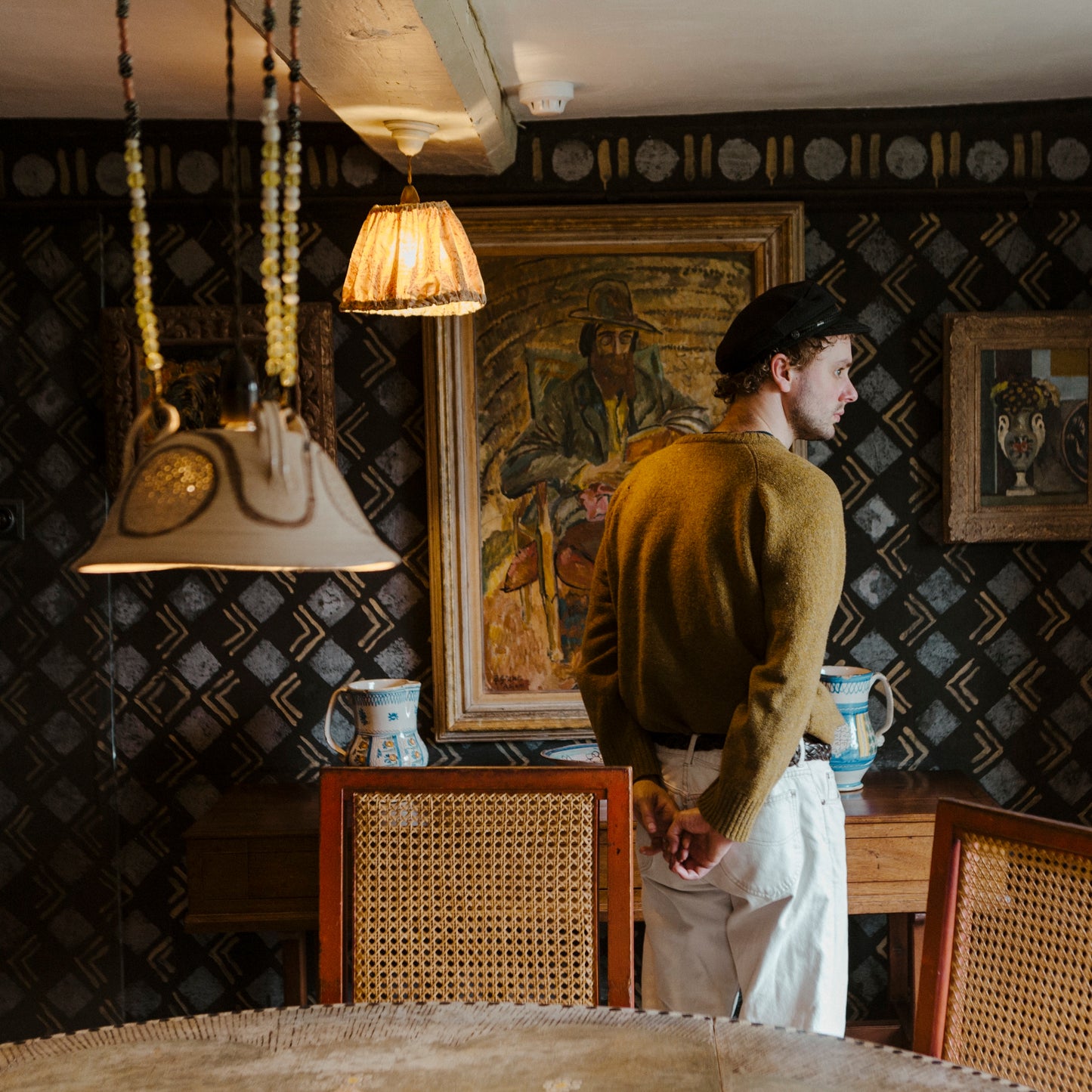 Tuesday 8 September, 11-12 p.m.: Tour: Textile Design at Charleston Farmhouse with Darren Clarke