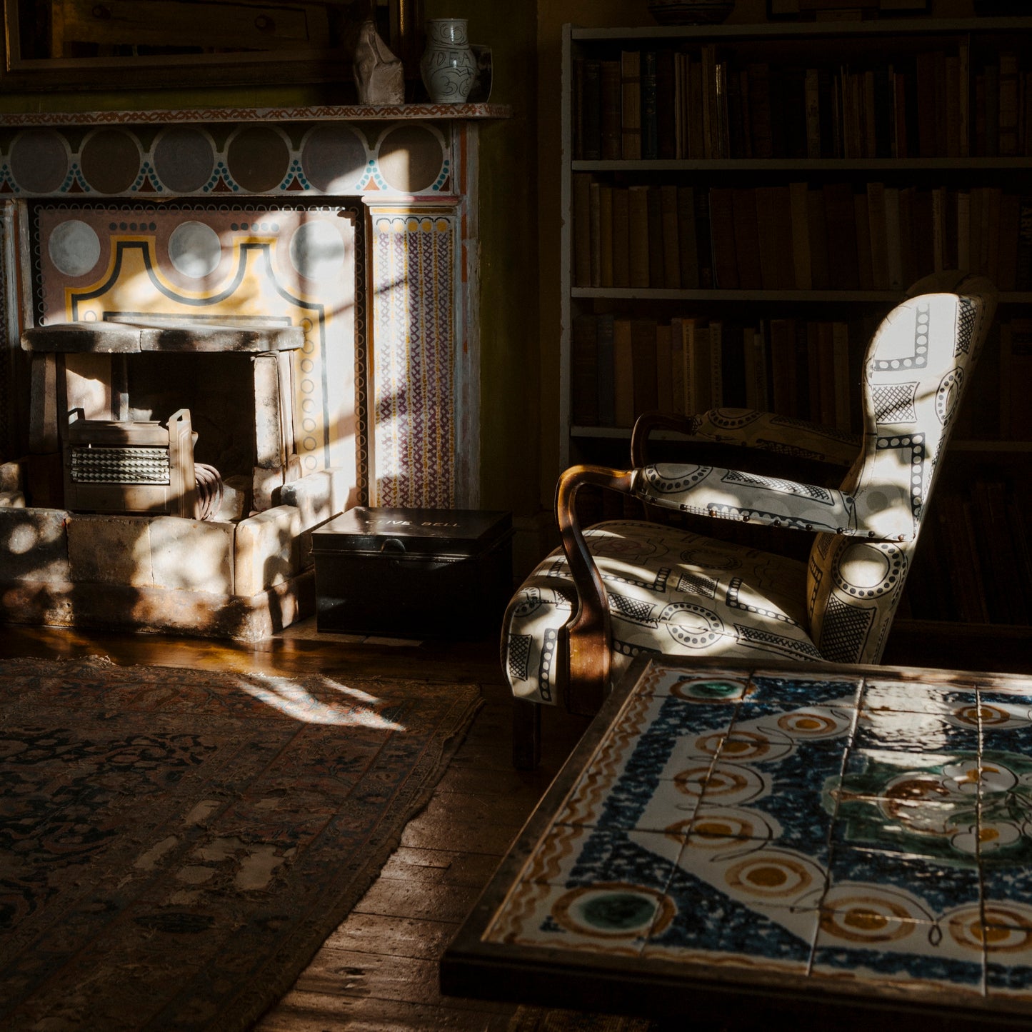 Tuesday 8 September, 11-12 p.m.: Tour: Textile Design at Charleston Farmhouse with Darren Clarke