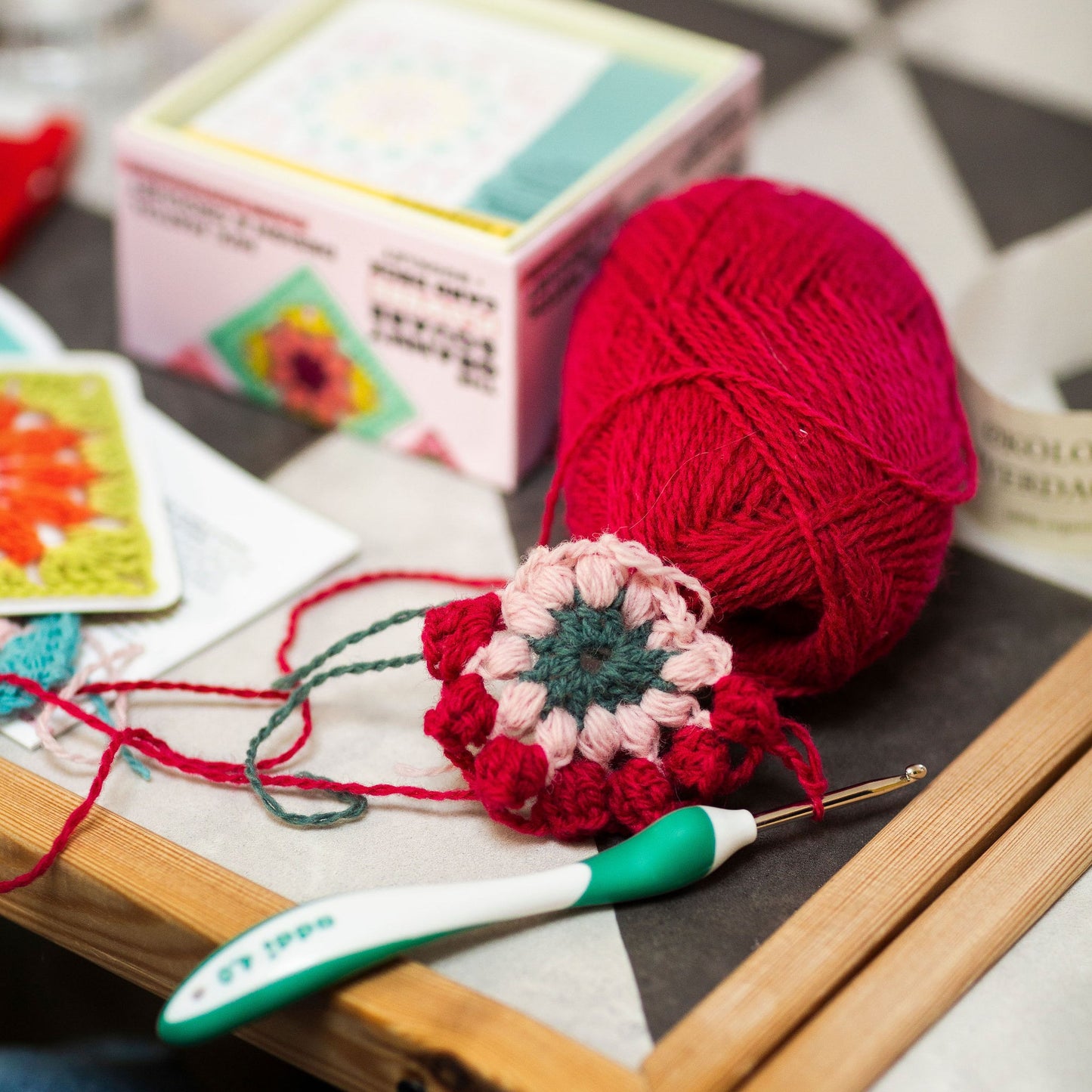 Saturday 13 September, 2:30 - 5:30pm : Workshop, Crochet Flower Workshop with Claire Montgomerie - Textile Weekender at City Lit Art School