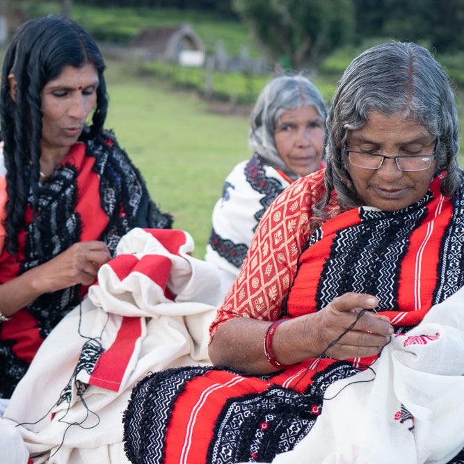 Sunday 20 September, 10.30-12 p.m. BST: Online Talk, Screening & Demonstration, The Art of the Toda: Thread and Touch with Coonoor & Co