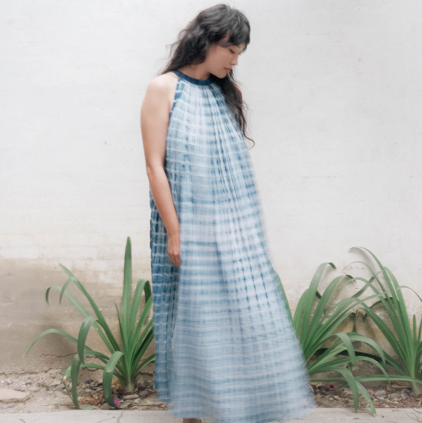 Win a 100% cotton Celeste Dress by kotó Ensayos Textiles