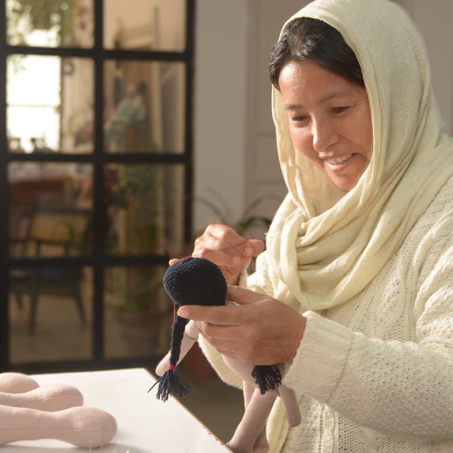India, SilaiWali, Textile Dolls