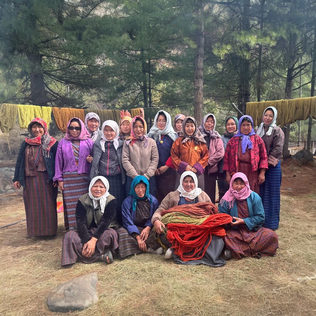 Bhutan, Colours of Bhutan, Natural Dyed Handwoven Textiles