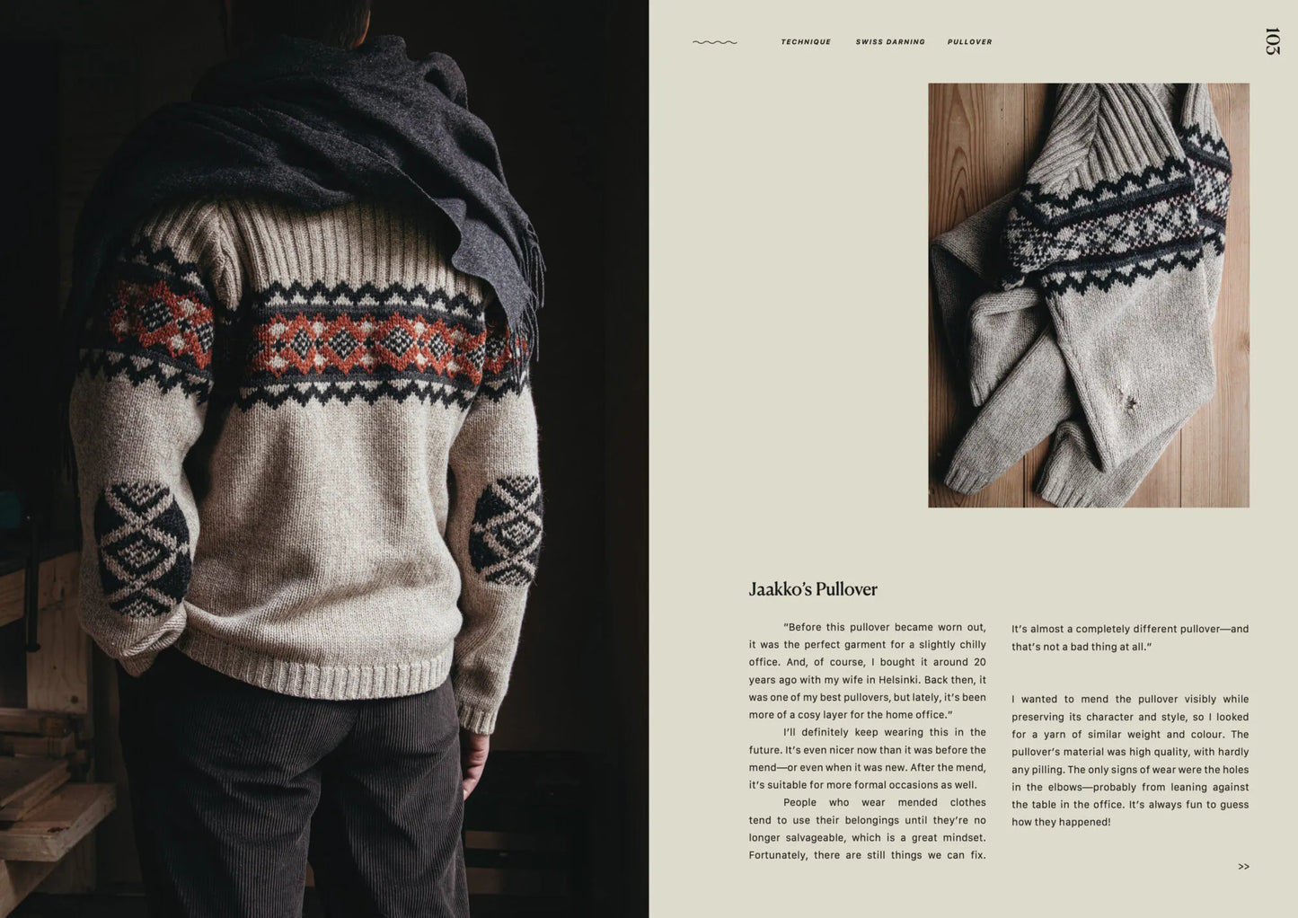 The Art of Knitwear Repair, Minttu Wikberg
