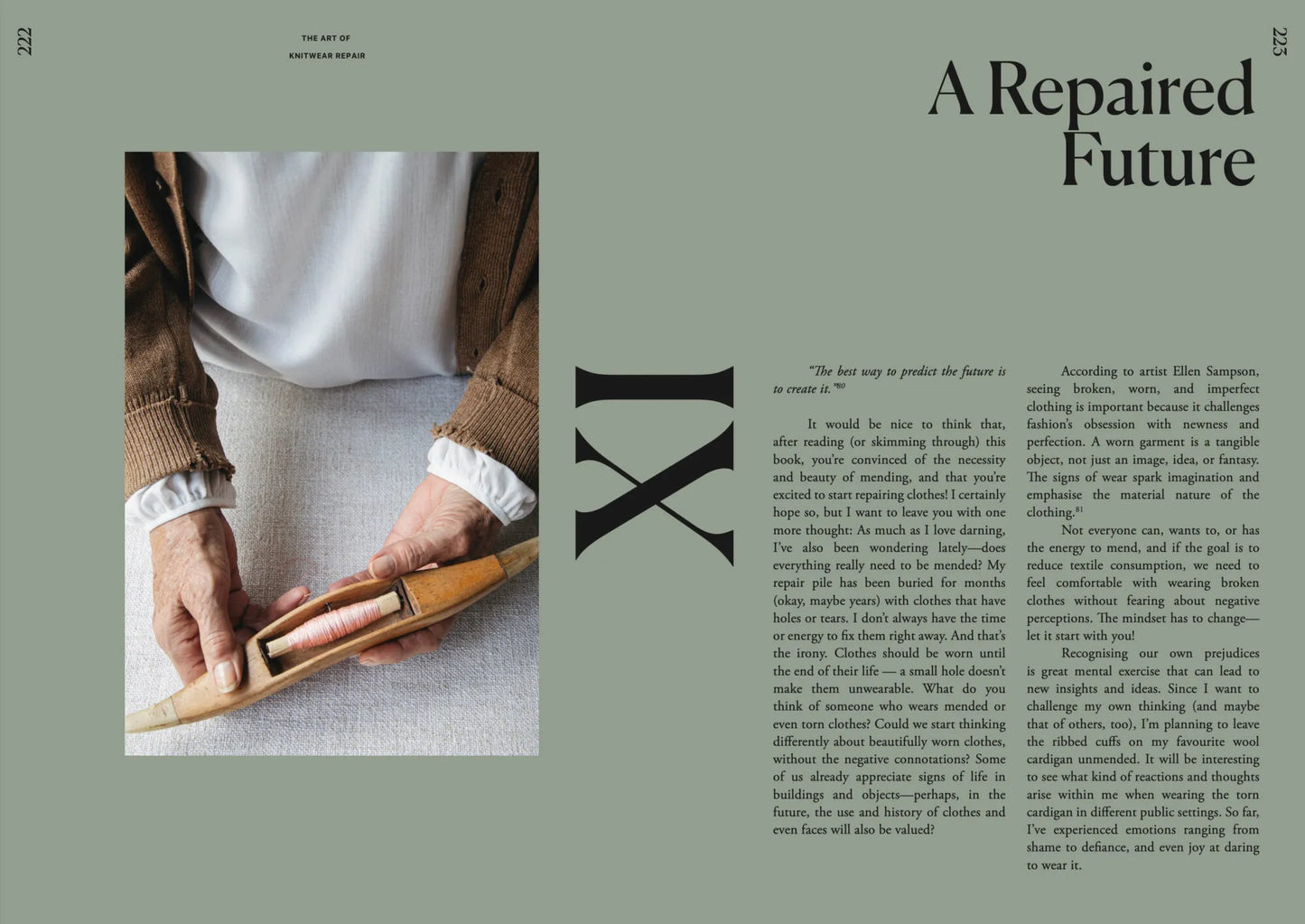 The Art of Knitwear Repair, Minttu Wikberg