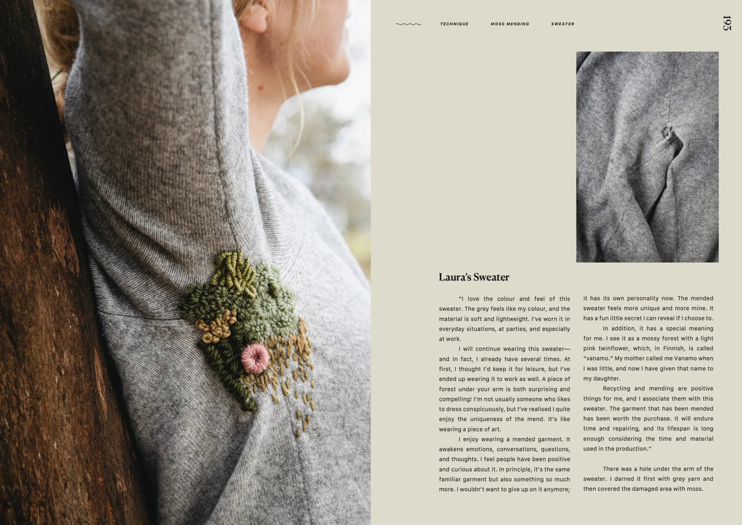 The Art of Knitwear Repair, Minttu Wikberg
