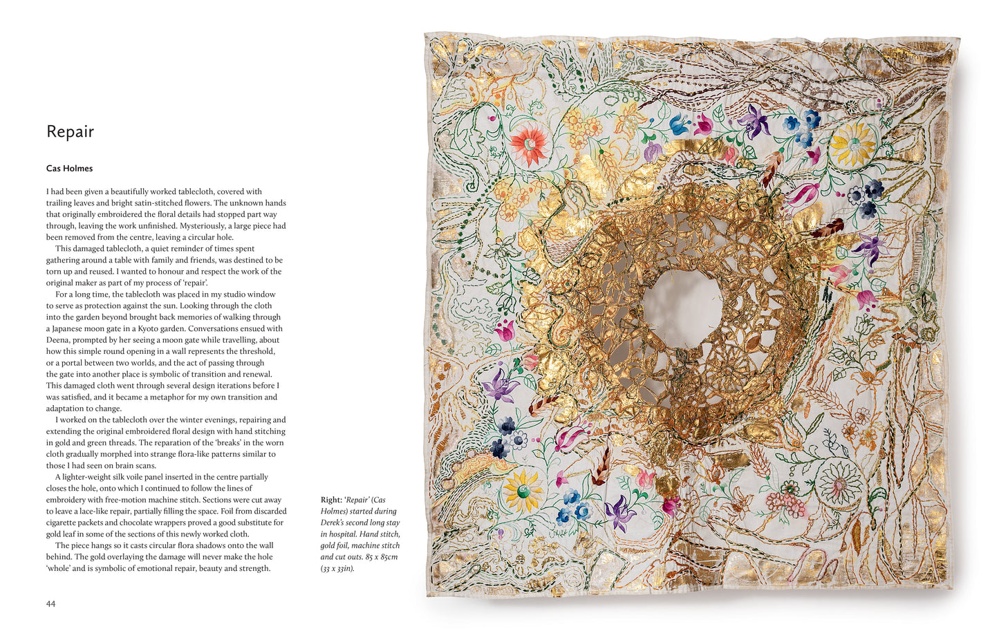 Soulful Stitch: Finding Creativity in Crisis, Cas Holmes and Deena Beverley