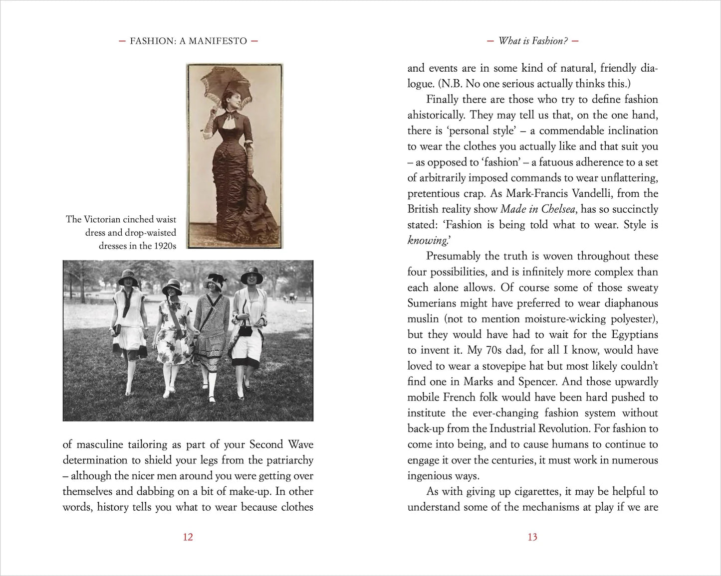 Fashion: A Manifesto, Anouchka Grose